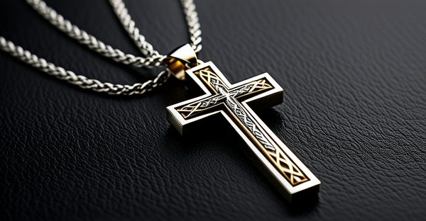 Croix chrétienne en collier : guide des modèles en or et argent