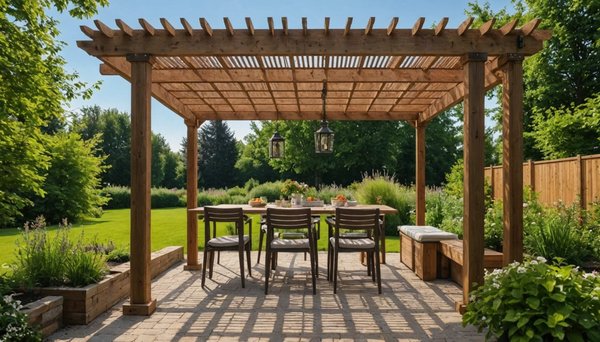 Les avantages d'une pergola bioclimatique manuelle pour votre jardin