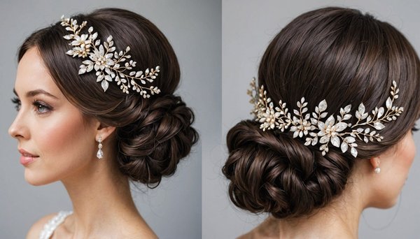Les accessoires de cheveux de mariage pour une touche de magie