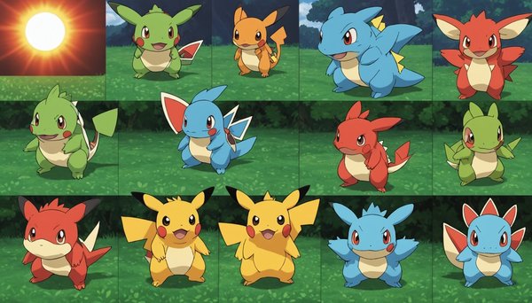 L'évolution des starters dans pokémon Écarlate décryptée